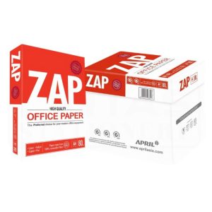 ZAP OFFICE PAPER A4 80GSM