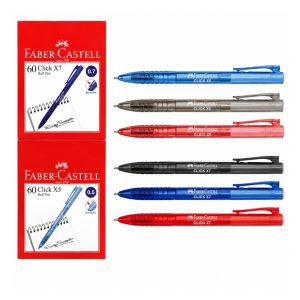 FABER-CASTELL PEN CLICK X5 & CLICK X7