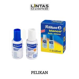 PELIKAN BLANCO FLUID+THINNER SET (2X20ML)