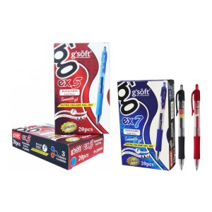 G'SOFT EX5 & EX7 RETRACTABLE GEL PEN