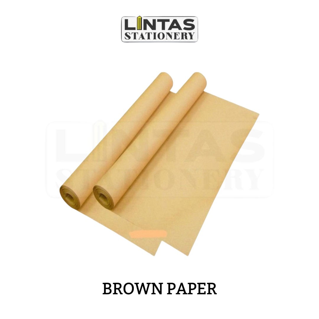 Lab Brown Paper BROWN PAPER 50G 50’S – Lintas Stationery