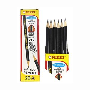 NIKKI ABS WRITING PENCIL 2B 12'S