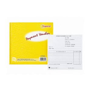 TROPICAL PAYMENT VOUCHER 7"X7.5" (50 SHEETS x 1PLY)