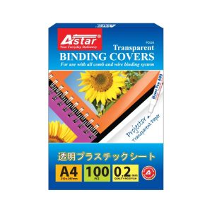 ASTAR BINDING COVER A4 100'S