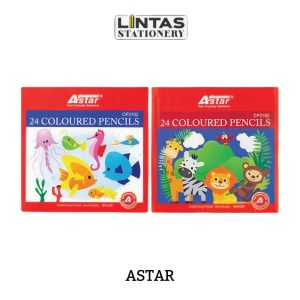 ASTAR COLOR PENCILS 24'S