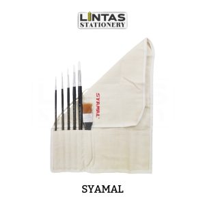 SYAMAL OIL & ACRYLIC ROUND BRUSH SET