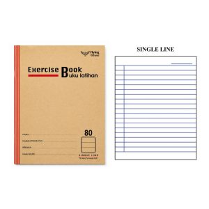 FLYING WHEEL F5 EXERCISE BOOK SINGLE LINE