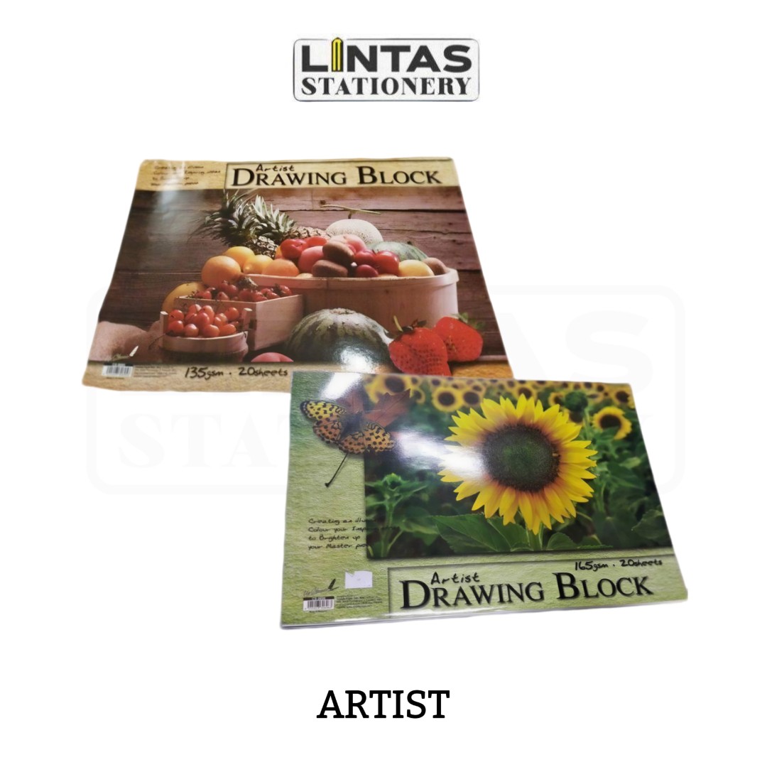ARTIST DRAWING BLOCK B4 135G / 165G – Lintas Stationery