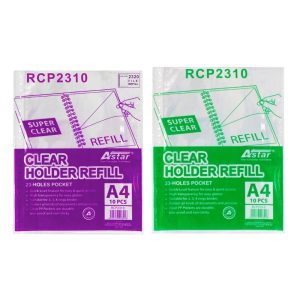 ASTAR REFILL POCKET A4 23 HOLES 10'S