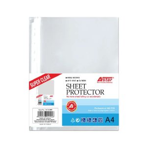 ASTAR SHEET PROTECTOR A4 100 POCKETS
