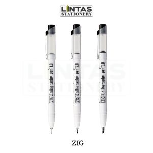 ZIG CALLIGRAPHY PEN BLACK