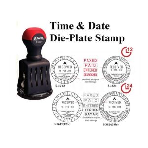 SHINY TIME & DATE STAMP 12 / 24 HRS