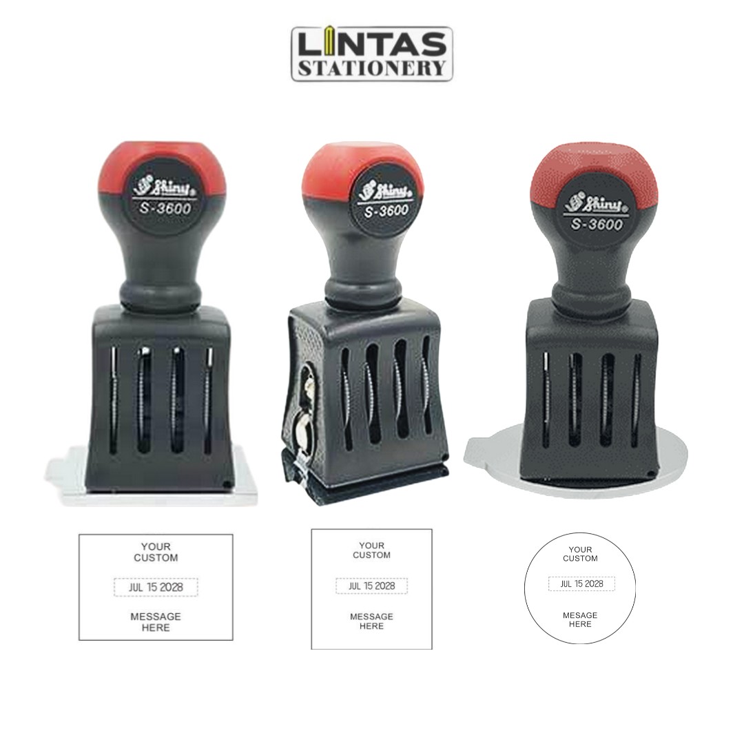 SHINY DIE PLATE STAMP S3600 – Lintas Stationery