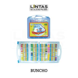 BUNCHO GABANG OIL PASTELS SET 48 COLORS