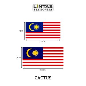 CACTUS MALAYSIA FLAG STICKER