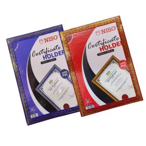 NISO CERTIFICATE HOLDER WITH PVC 235 X 320 MM