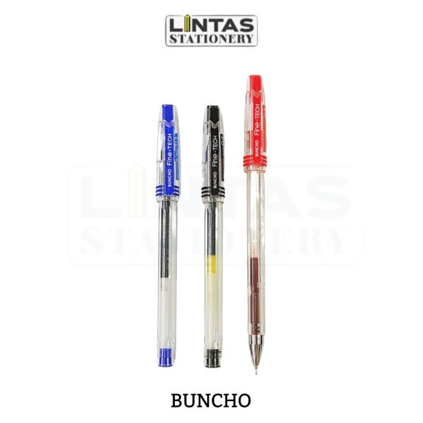 BUNCHO FINE-TECH GEL PEN – Lintas Stationery