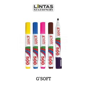 G'SOFT WHITEBOARD MARKER 500 COLOR