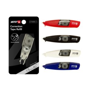 ASTAR PRO CORRECTION TAPE REFILL 5MMX6M CT6005-1