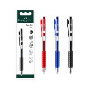 FABER-CASTELL FAST GEL PEN 0.5MM & 0.7MM