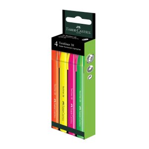FABER-CASTELL TEXTLINER 38 HIGHLIGHTER SET