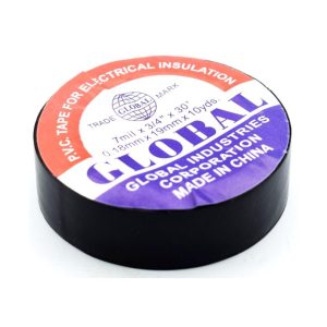 GLOBAL PVC WIRE TAPE 0.18MMX19MMX6YDS