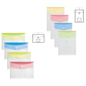 CBE A4 PP DOCUMENT HOLDER (STRING & CD POCKET) 130A/131A