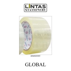 GLOBAL CLEAR OPP TAPE 48MMX90Y