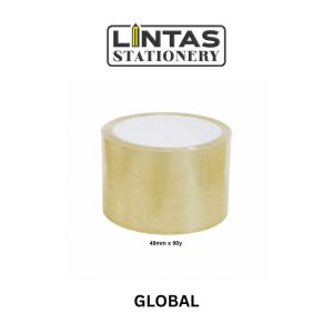 GLOBAL CLEAR OPP TAPE 48MMX90Y