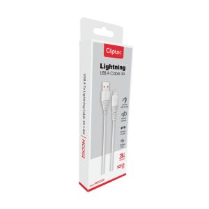 CLIPTEC MCC102 USB LIGHTNING CABLE 1M