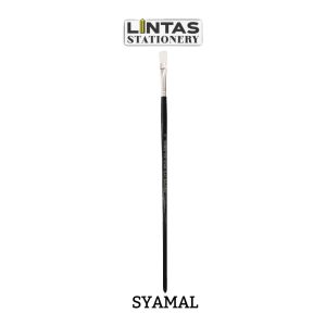 SYAMAL NYLON BRUSH 579F NO. 6 (FLAT)
