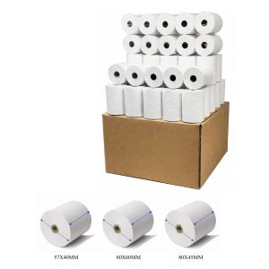 THERMAL RECEIPT ROLLS (100 ROLLS/BOX)