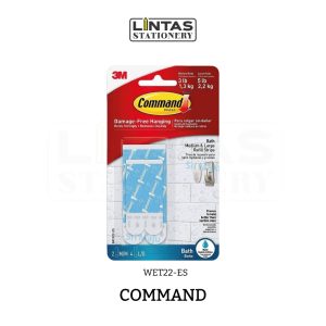 3M COMMAND WP R/STRIP WET22-ES 6'S