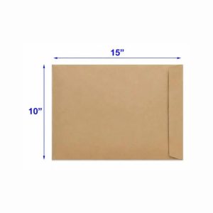 BUTTERFLY BROWN ENVELOPE (P&S) 10"X15"