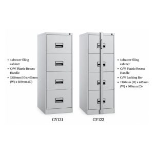 FOUR DRAWER FILING CABINET