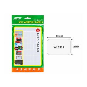 ASTAR SELF-ADHESIVE LABEL STICKER 13X19MM
