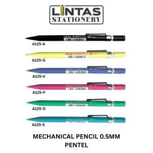 PENTEL MECH. PENCIL 0.5MM (A125)