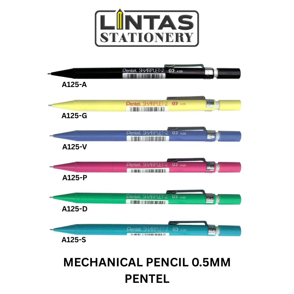 PENTEL MECH. PENCIL 0.5MM (A125)