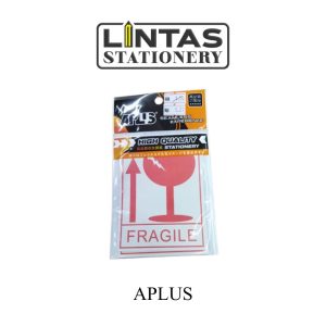 APLUS FRAGILE STICKER 10'S