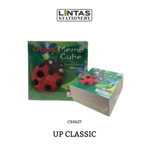 UP MEMO CUBE-GLUE-WH