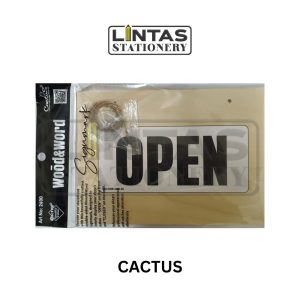 CACTUS WOOD & WORD SIGNMARK