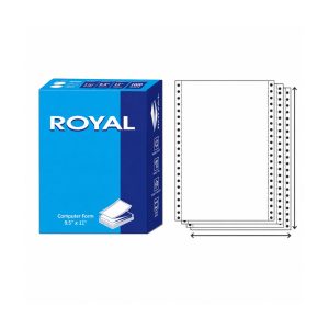 ROYAL COMPUTER FORM A4 WHITE (NO UP)