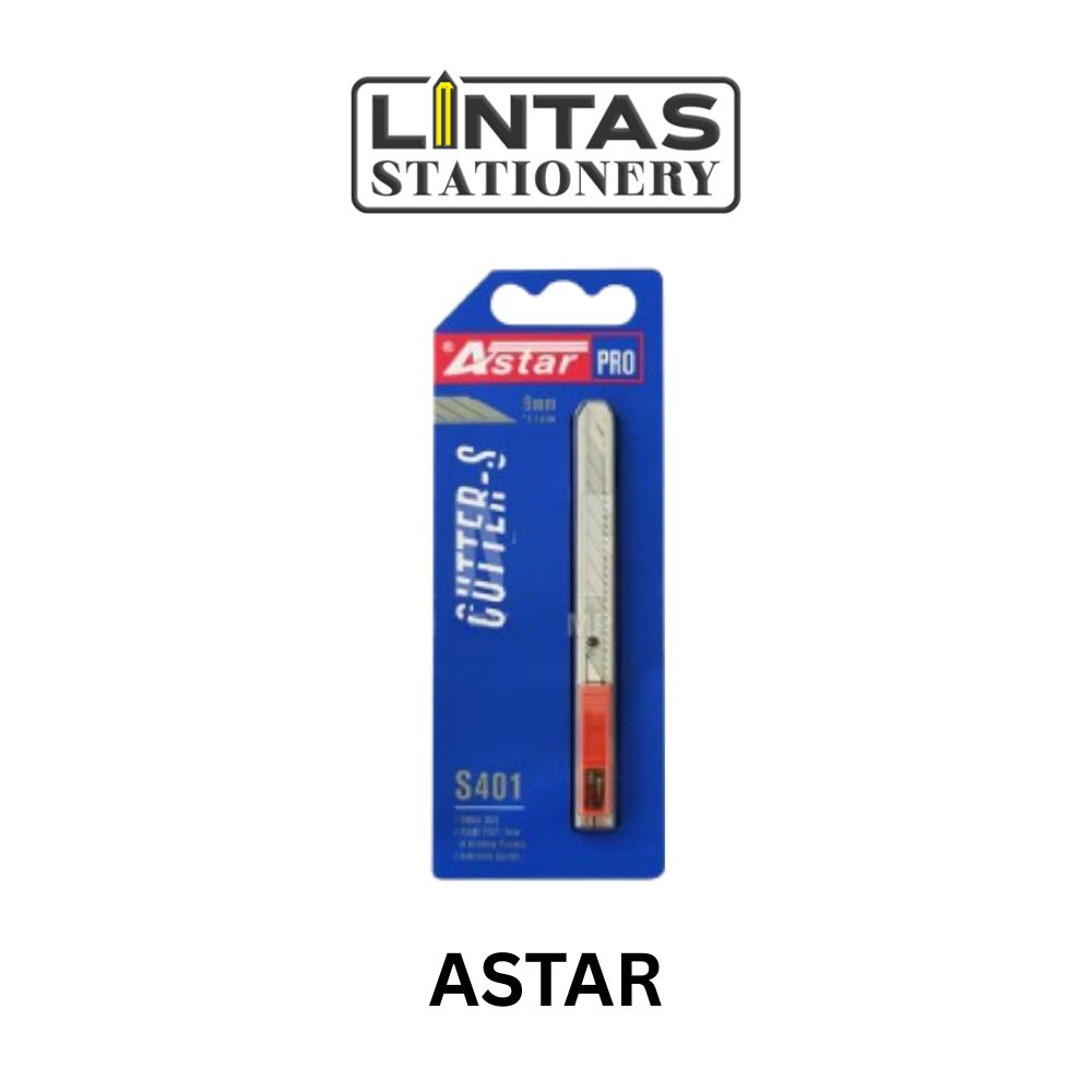ASTAR PRO CUTTER KNIFE S401 9MM (30° BLADE)