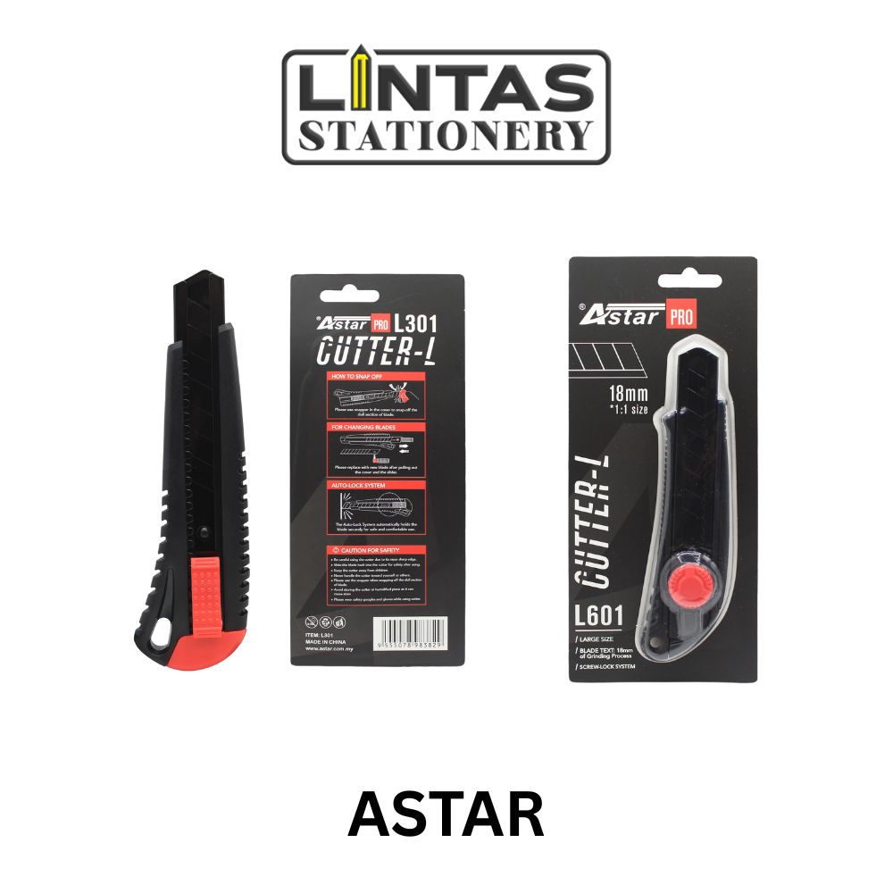 ASTAR PRO CUTTER KNIFE L301 & L601 (18MM)