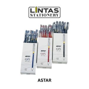ASTAR Q15 GEL PEN 2501 0.5MM (12'S/BOX)