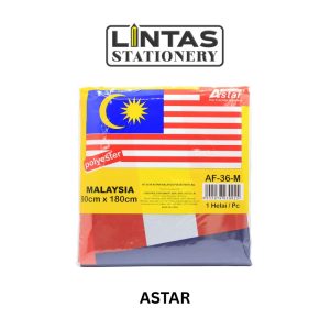 ASTAR MALAYSIA POLYMESH FLAG 3X6" 90X180CM AF-36P-M