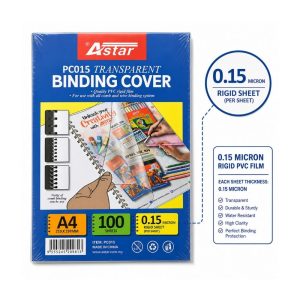 ASTAR BINDING COVER A4 100'S PC015