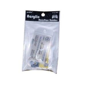 PREFIX ACRYLIC ROADTAX HOLDER 2'S
