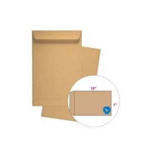 PIGEON BROWN ENV. 120G 7X10" P&S
