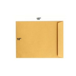 PIGEON BROWN ENV. 120G 10X15" P&S